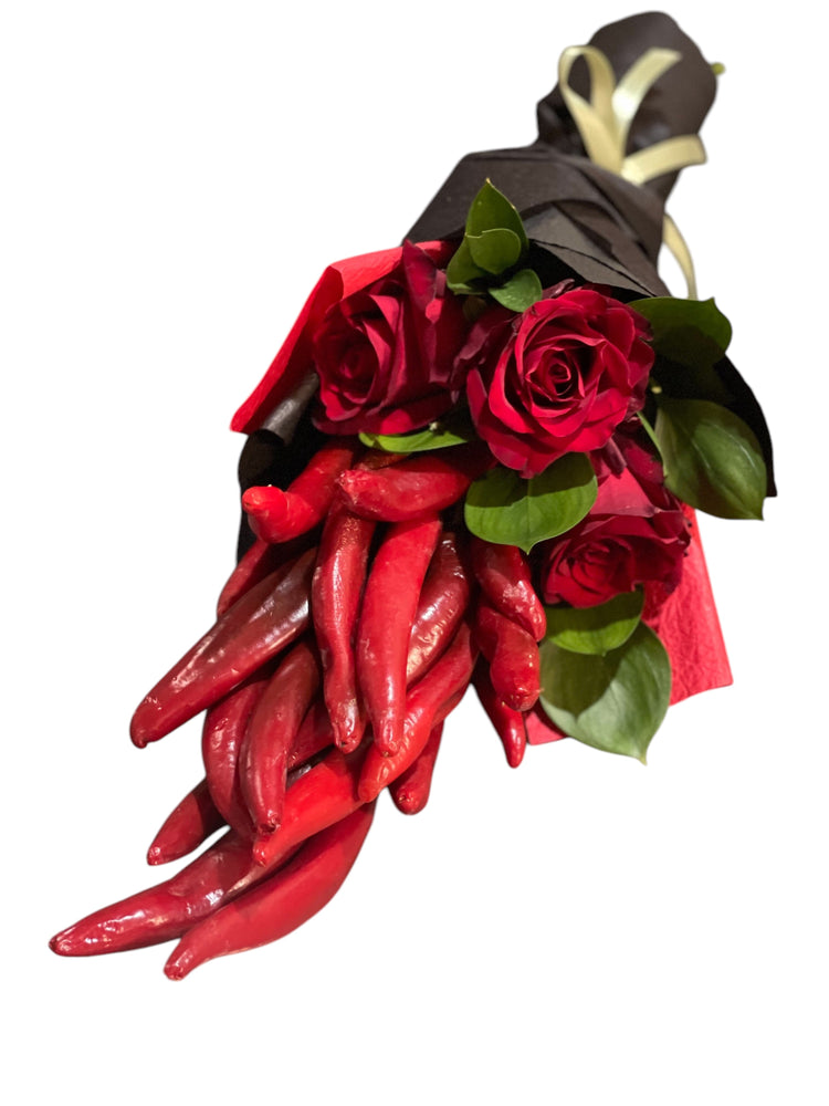 HOT RED CHILLI BOUQUET Veggie Bunchilicious 