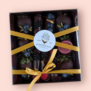 Choco Berry Delight Chocolate-Dipped Berries Bunchilicious 