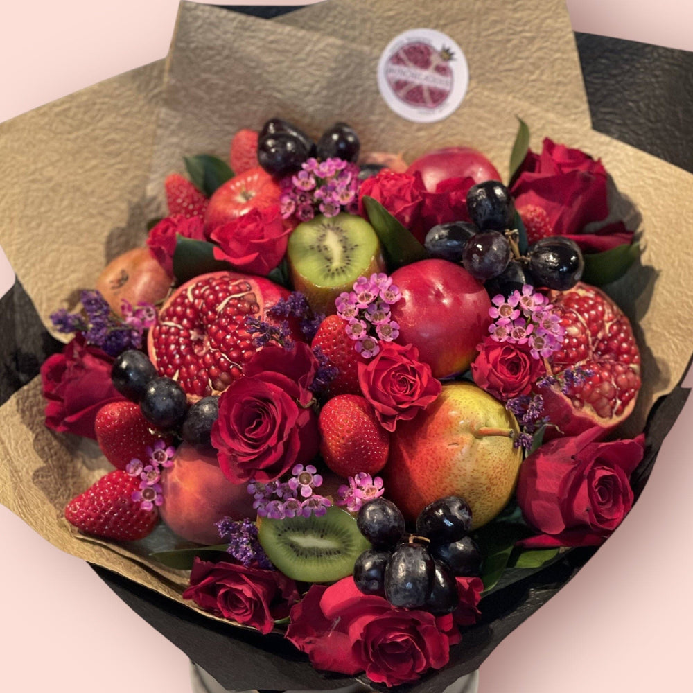 DEVILISHLY DELICIOUS FRUIT CHOCOLATE BOUQUET Fruit and Chocolate Bunchilicious 