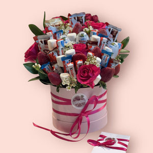 SWEET KINDER BLOOM BOX Fruit and Chocolate Bunchilicious For Her 