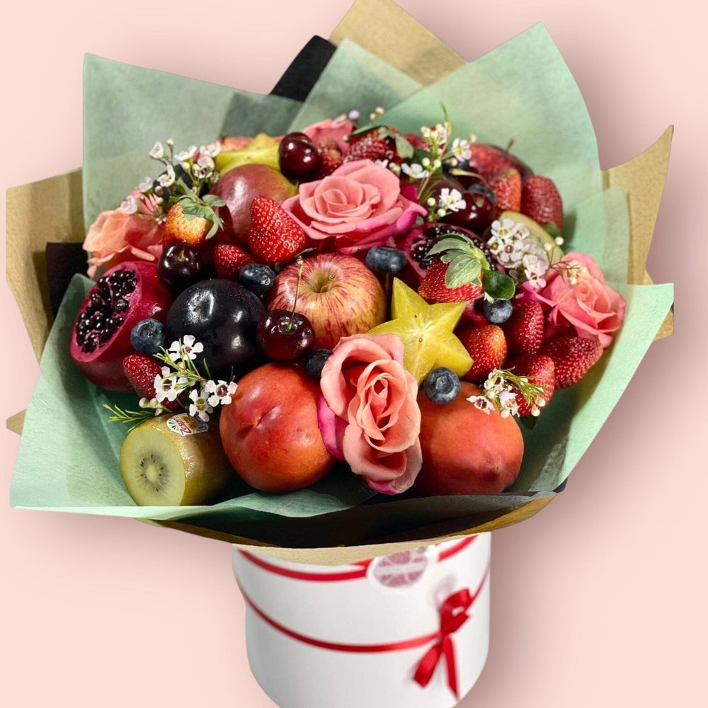 DEVILISHLY DELICIOUS FRUIT CHOCOLATE BOUQUET Fruit and Chocolate Bunchilicious 