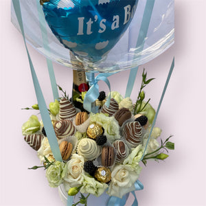 “IT’S A BOY” SWEET STRAWBERRY BOUQUET Bunchilicious 