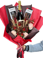 ROLLING IN LOVE CHOCOLATE BOUQUET Chocolate Bunchilicious 