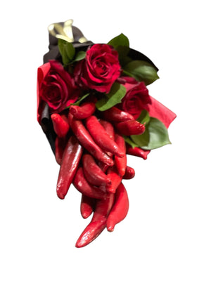 HOT RED CHILLI BOUQUET Veggie Bunchilicious 