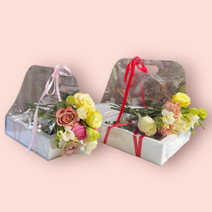 Flowers & Chocolate-Dipped Berries Hamper - Signature Chocolate-Dipped Berries Bunchilicious 