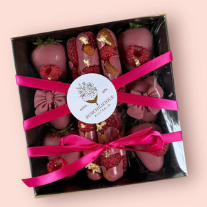 Choco Berry Delight Chocolate-Dipped Berries Bunchilicious 