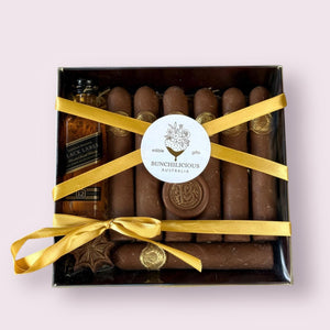 Chocolate Cigars Gift Box Artisan chocolate Bunchilicious 