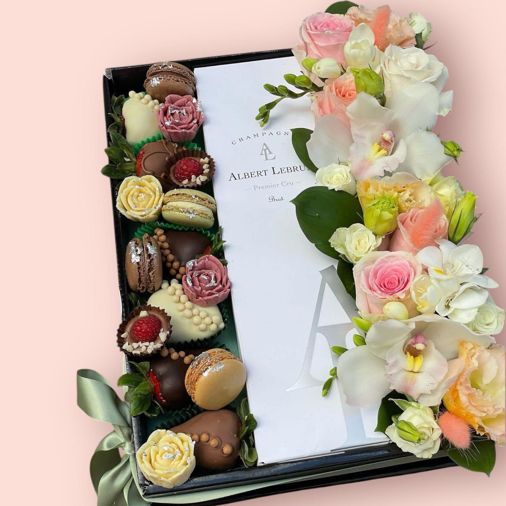 Box Alvert Albert Indulgence Box - Luxury Champagne Gift Box Adelaide – Bunchilicious