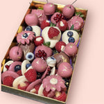 Ruby Chocolate Delight Gift Box Chocolate-Dipped Berries Bunchilicious White Milk & Ruby Chocolate 