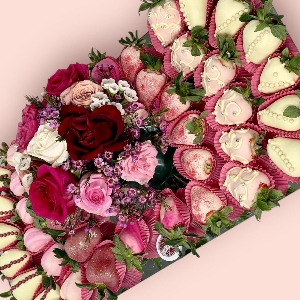 Blush & Berry Celebration Platter Event collection Bunchilicious Grange 80 units 