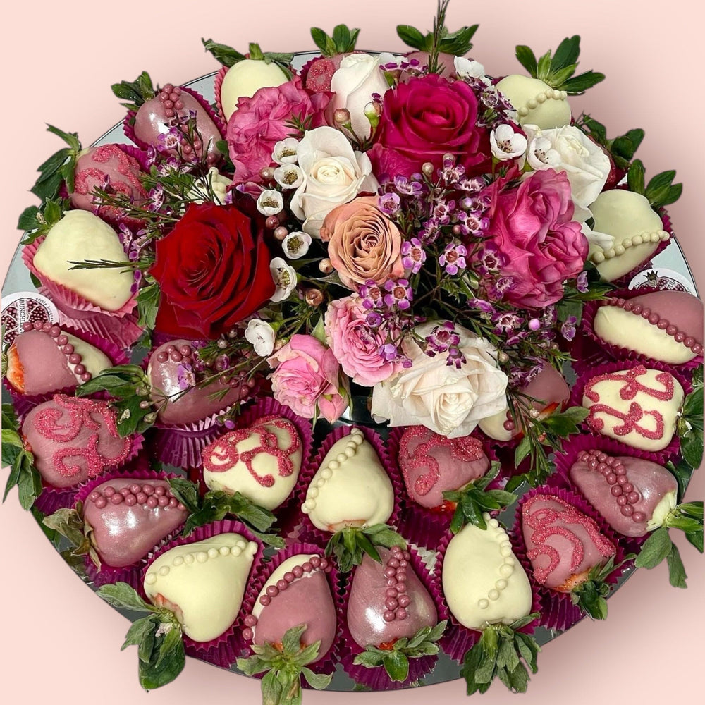 Blush & Berry Celebration Platter Event collection Bunchilicious Petite 40 units 