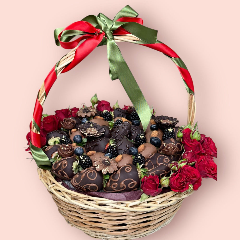 Dark Chocolate Indulgence Basket Bunchilicious 