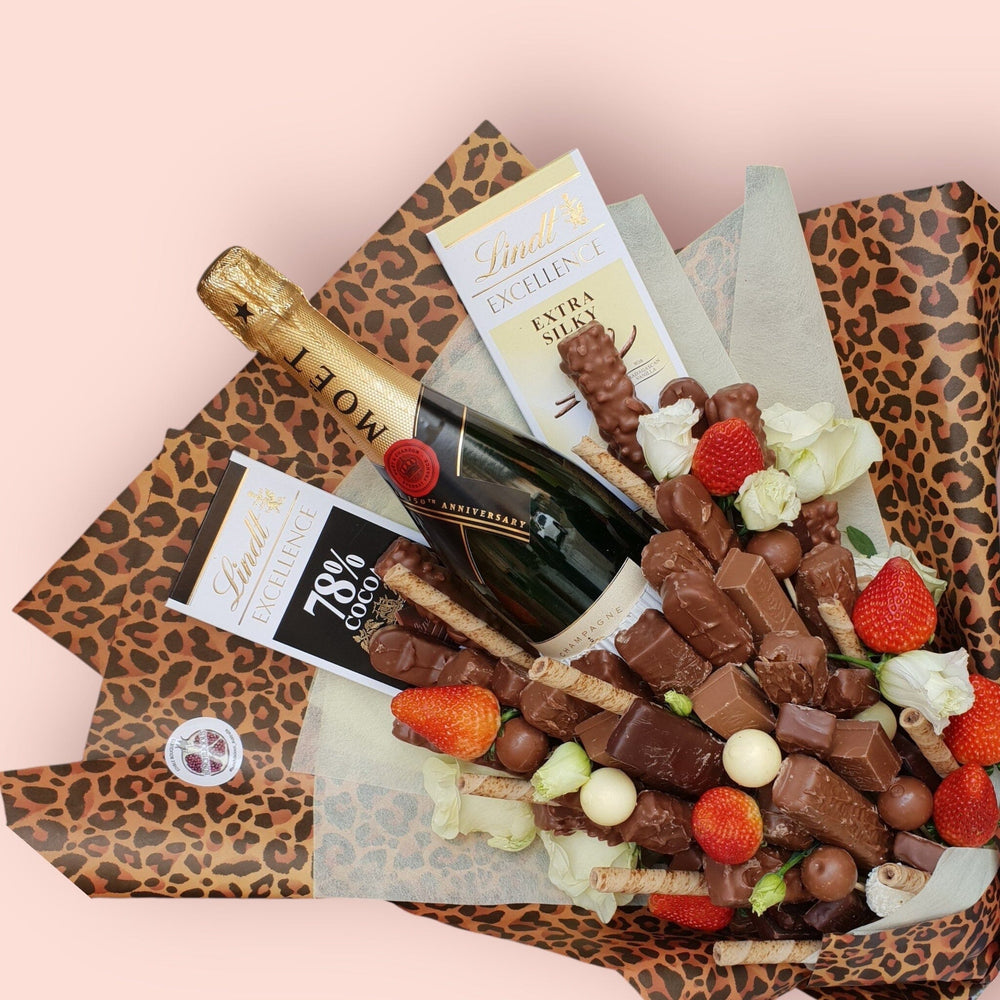 ROLLING IN LOVE CHOCOLATE BOUQUET Chocolate Bunchilicious 