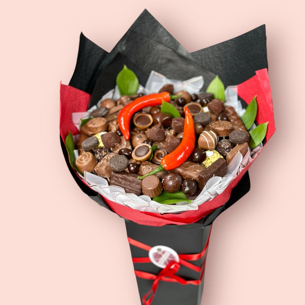 SPICY CHOCOLATE DELIGHT BOUQUET Chocolate Bunchilicious 