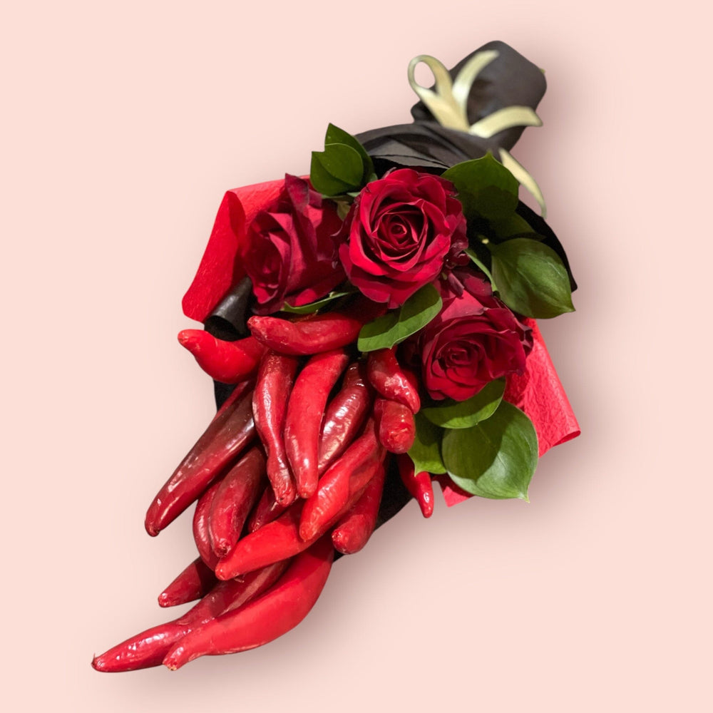 HOT RED CHILLI BOUQUET Veggie Bunchilicious 