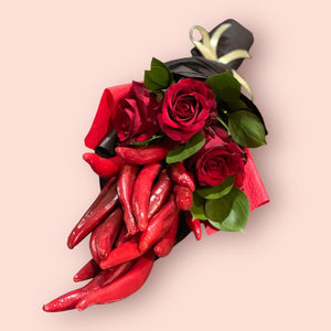 HOT RED CHILLI BOUQUET Veggie Bunchilicious 