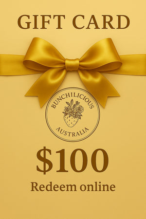BUNCHILICIOUS GIFT CARD Gift card Bunchilicious $100.00 