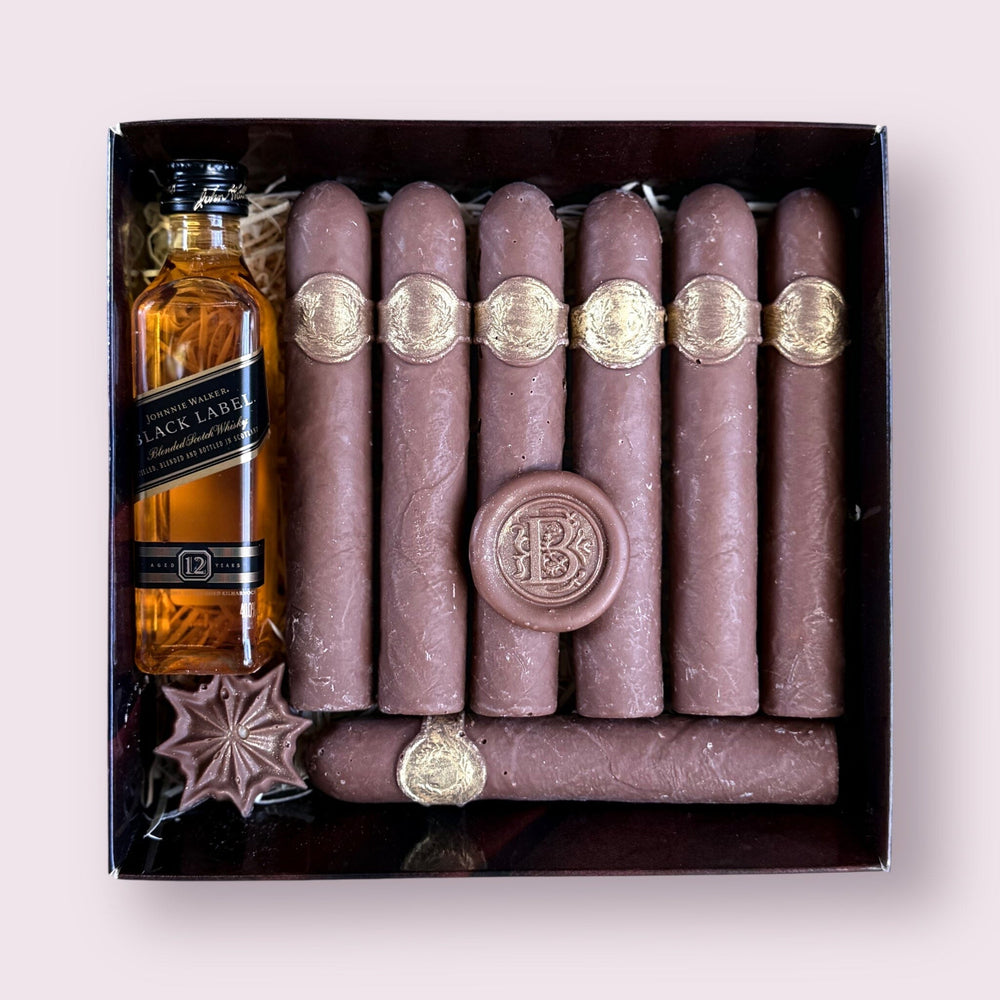 Chocolate Cigars Gift Box Artisan chocolate Bunchilicious 