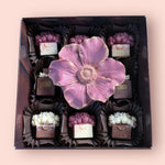 Ruby Chocolate Flower Gift Box Artisan chocolate Bunchilicious 