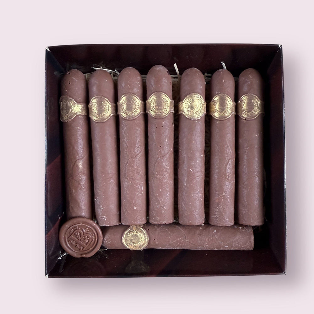 Chocolate Cigars Gift Box Artisan chocolate Bunchilicious Classic cigars 