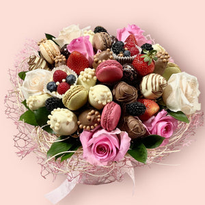 Sweet Symphony Dipped Strawberries Bouquet Chocolate-Dipped Berries Bunchilicious 