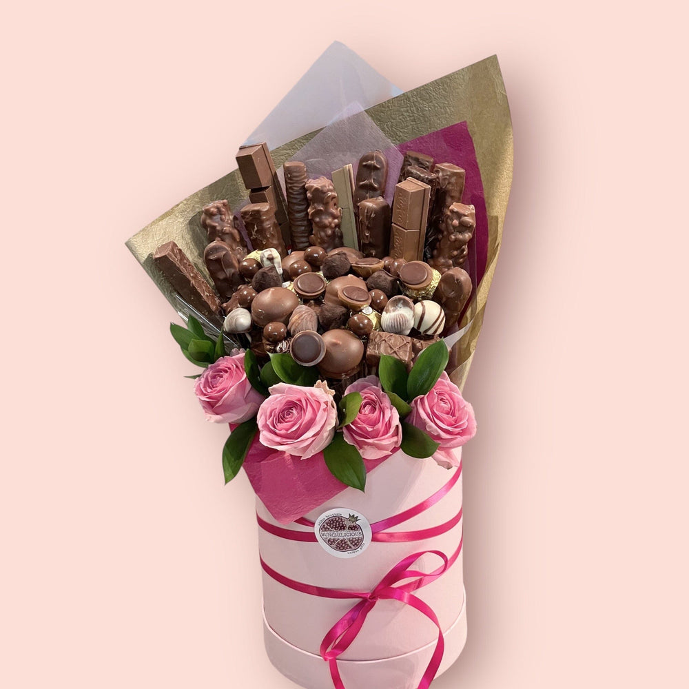 CHOCOLATE AND FLORALS - CHOCOLATE BOUQUET Chocolate Bunchilicious 