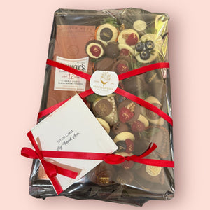 Dewar’s Whisky & Belgian Chocolate Gift Box Gift Box Bunchilicious 