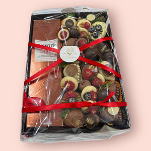 Dewar’s Whisky & Belgian Chocolate Gift Box Gift Box Bunchilicious 