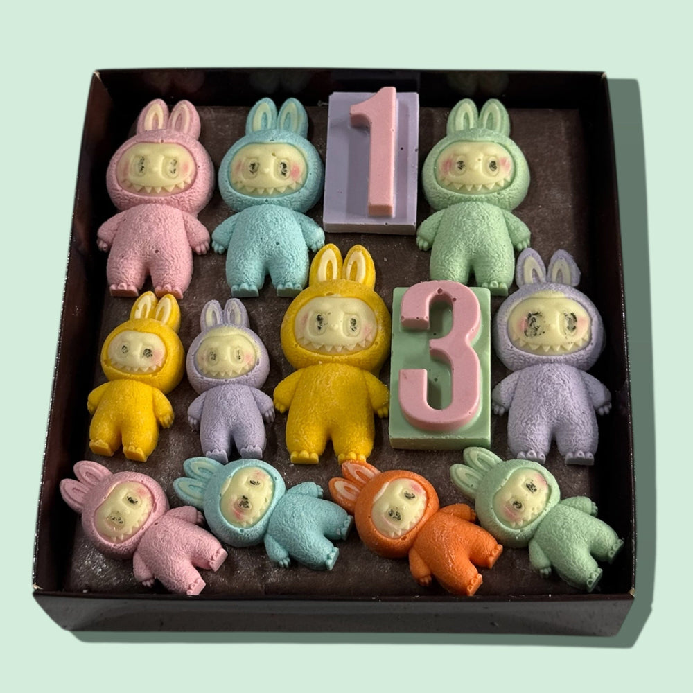 Labubu Chocolate Gift Box Artisan chocolate Bunchilicious 