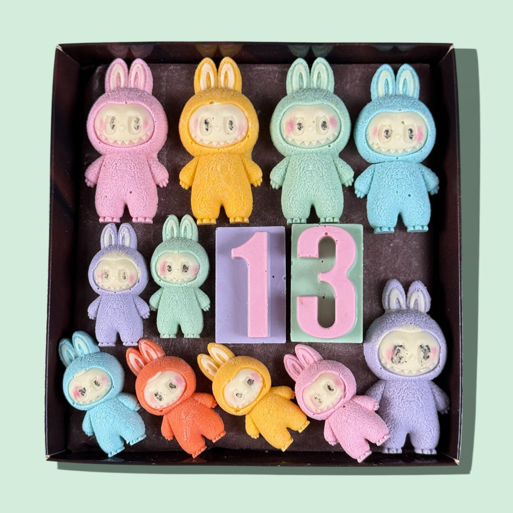 Labubu Chocolate Gift Box Artisan chocolate Bunchilicious 13 