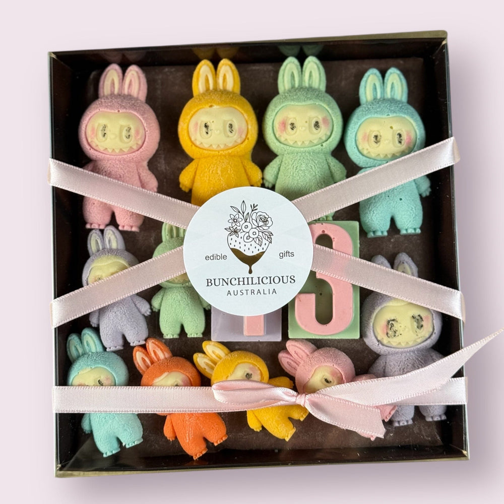 Labubu Chocolate Gift Box Artisan chocolate Bunchilicious 