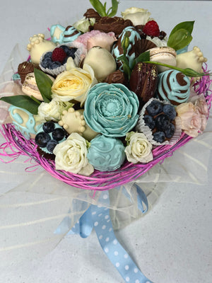 Sweet Symphony Dipped Strawberries Bouquet Chocolate-Dipped Berries Bunchilicious 