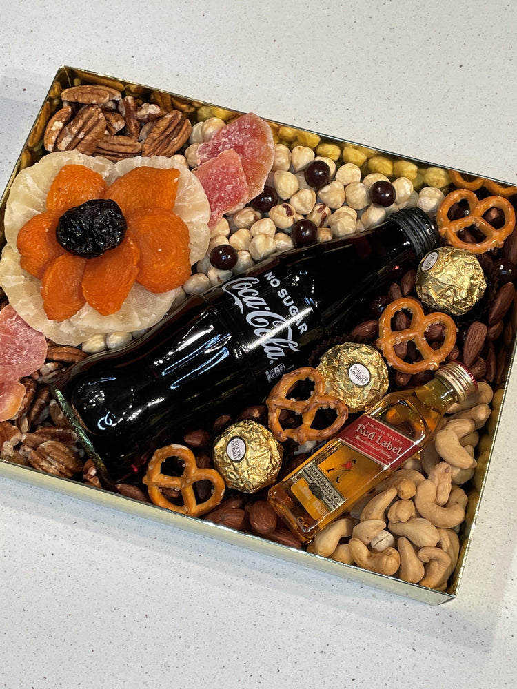 Fruit & Nuts and Whiskey Gift Box Bunchilicious 