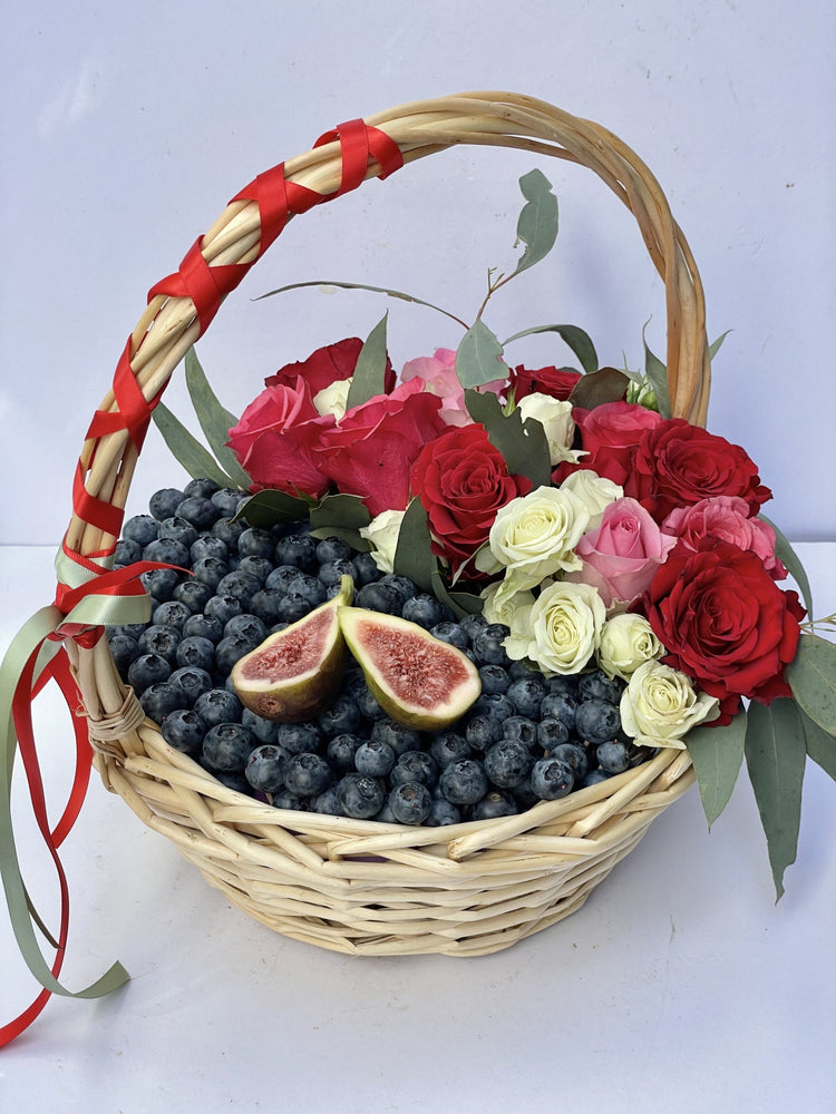 Berry Blast Basket Fresh Fruit Bunchilicious Blueberry 
