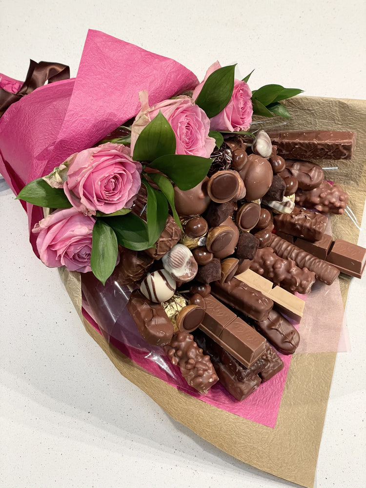 CHOCOLATE AND FLORALS - CHOCOLATE BOUQUET Chocolate Bunchilicious Large size - 